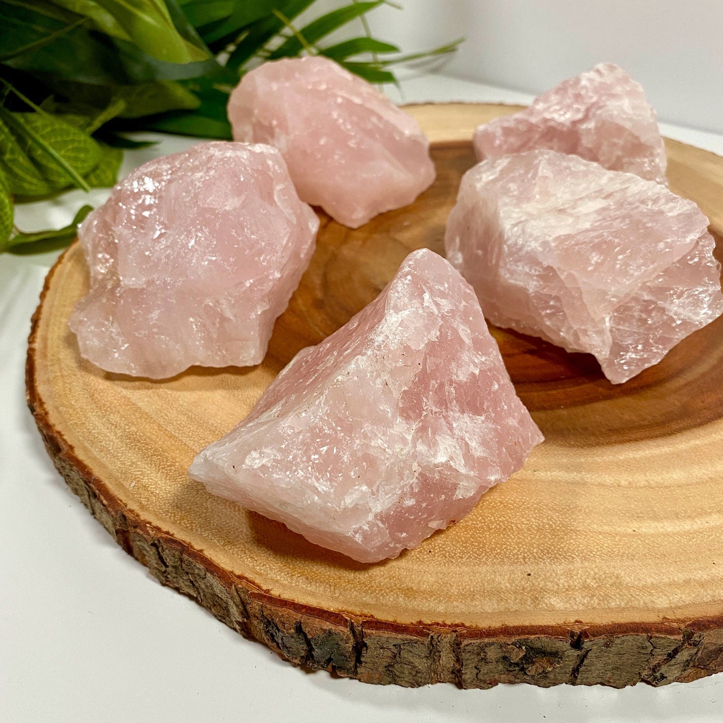 Large Rose Quartz Rough - Natural Love Crystal from Brazil - Genuine Raw Crystal for Meditation, Altar, Crystal Grids