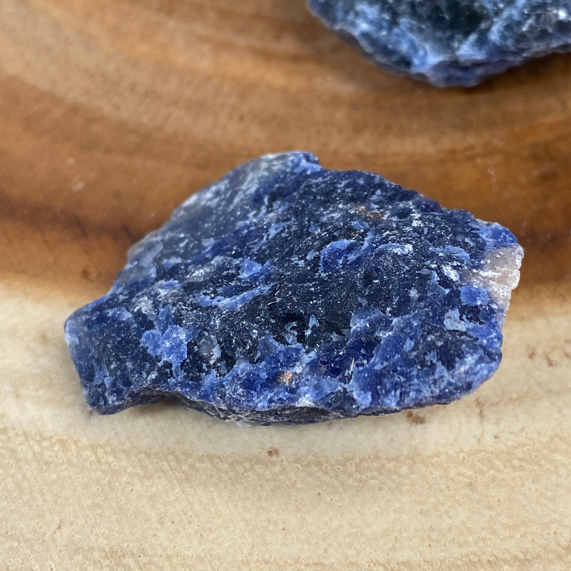 Large Sodalite Rough - Natural Confidence Crystal from Brazil - Genuine Raw Blue Crystal for Meditation, Altar, Crystal Grids